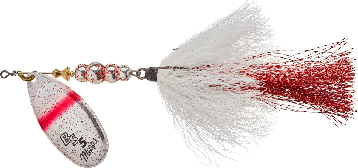 Mepps Bronze Slammer silver blade Silverfish 1/2 oz
