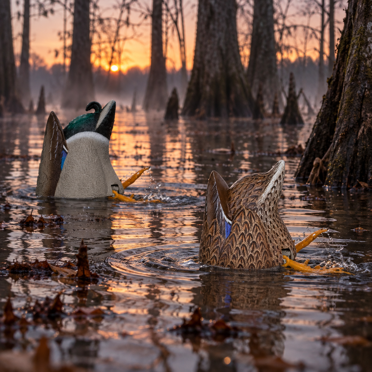 Avian-X Power Butt Kicker 2-Pack – Hen & Drake Mallard