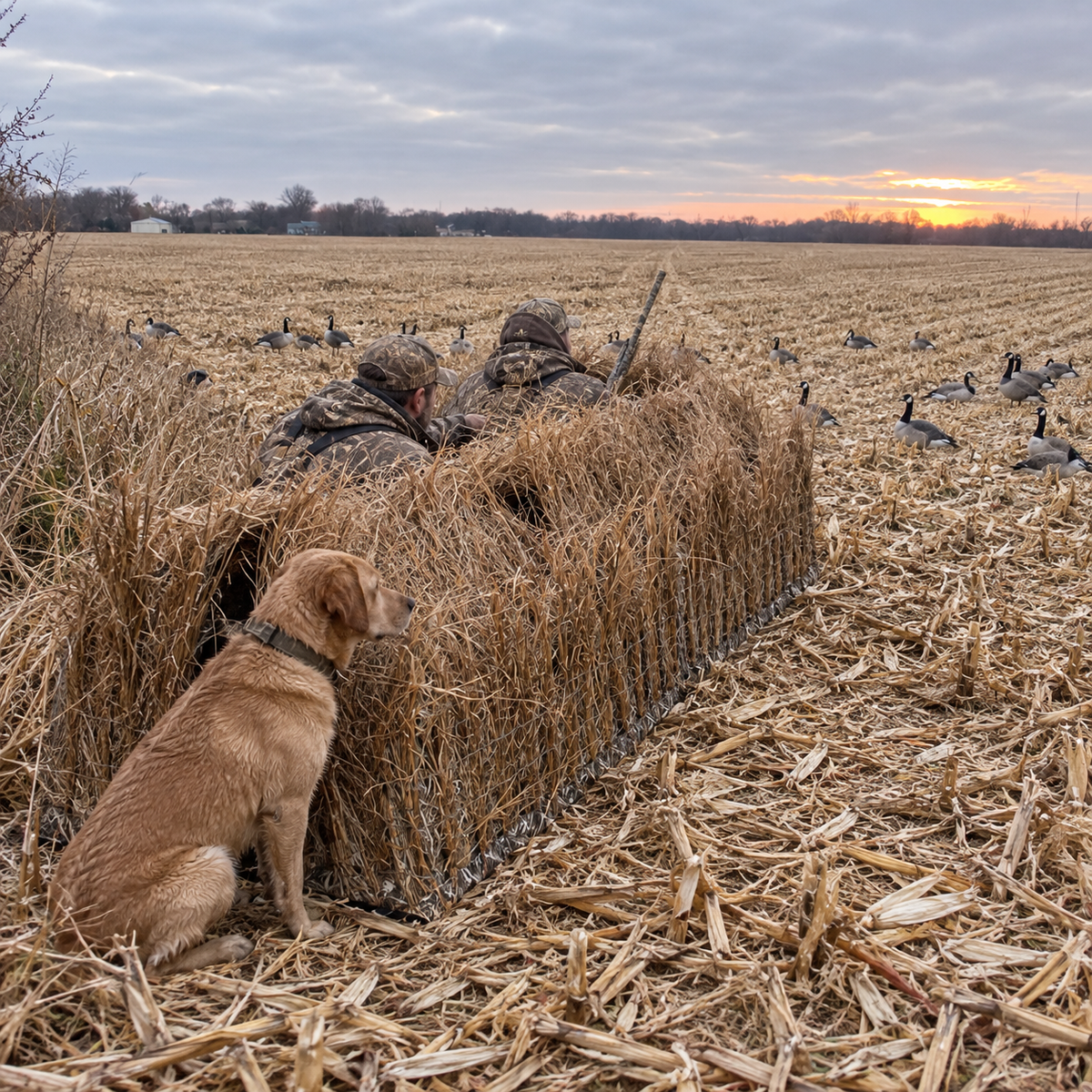 Avian-X A-Frame Blind – Mossy Oak Shadow Grass Blades