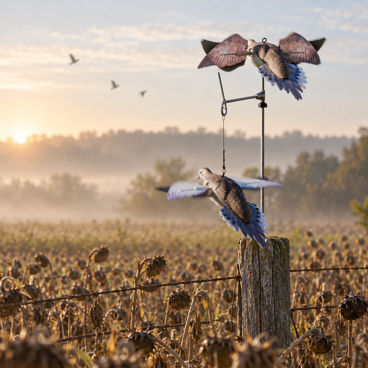 Avian-X PowerFlight Spinning-Wing Dove Decoy