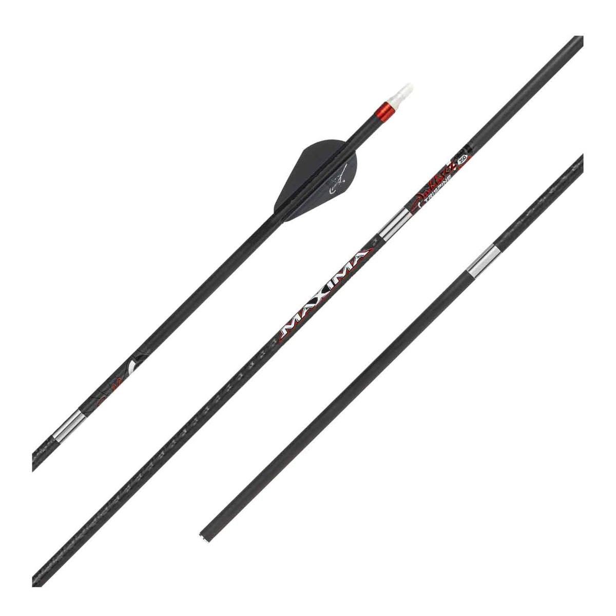 Carbon Express Maxima Sable RZ 350 fletched hunting arrow