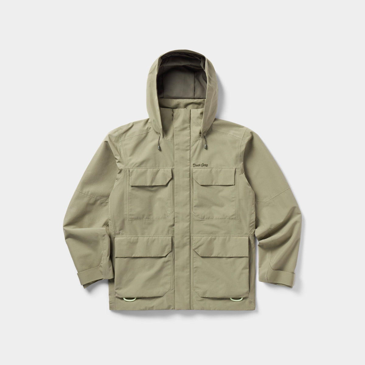 Duck Camp Men's Deck Jacket in Sagebrush, front view