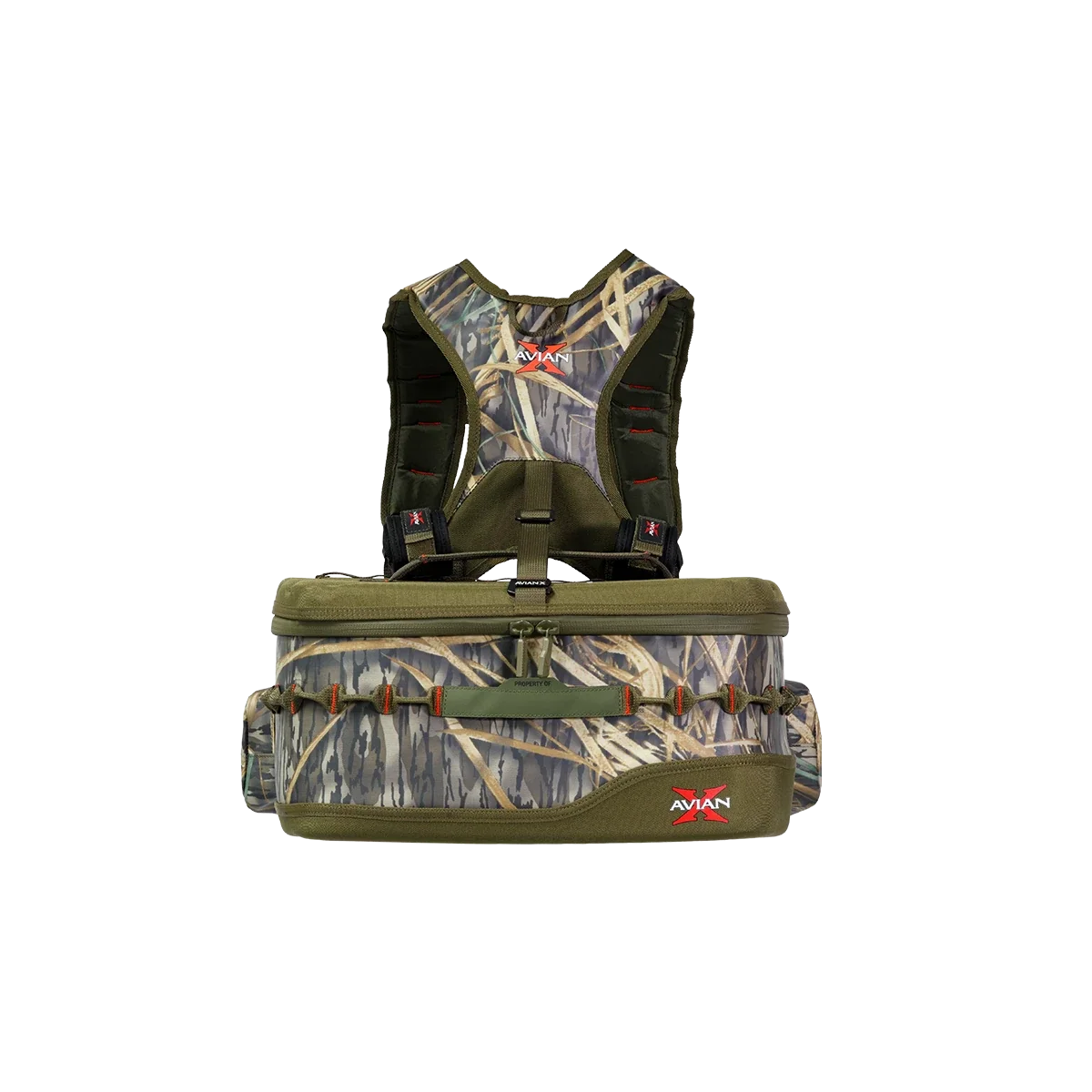 Avian-X Floating Lumbar Blind Bag — Mossy Oak Shadow Grass