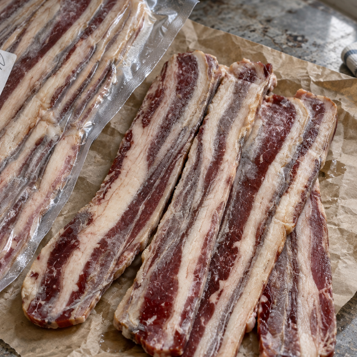 Beef Bacon (Cured & Smoked)