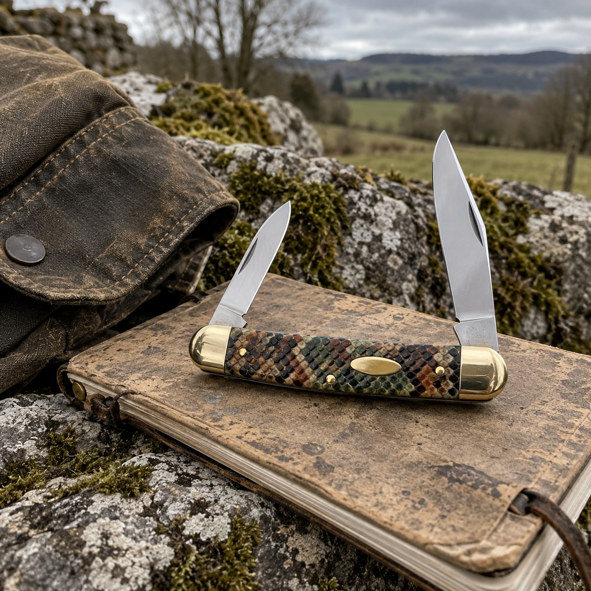 Eagle Edge Snakeskin Multicolor Peanut