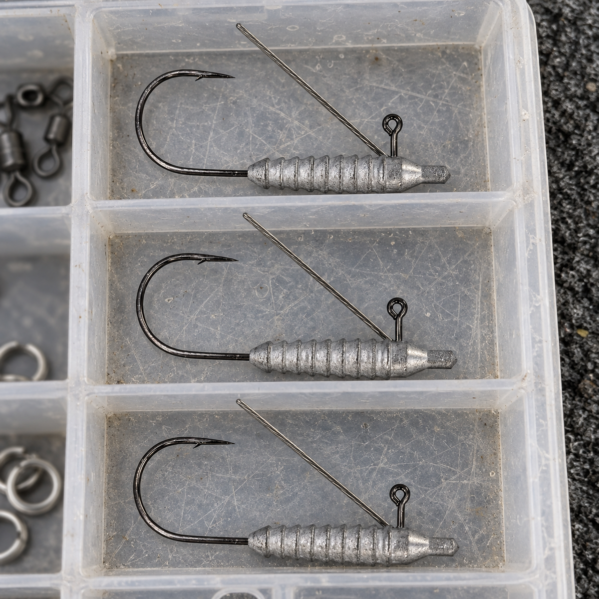 Buckeye Lures Hover Rig Head – 1/8 oz, 3 Pack