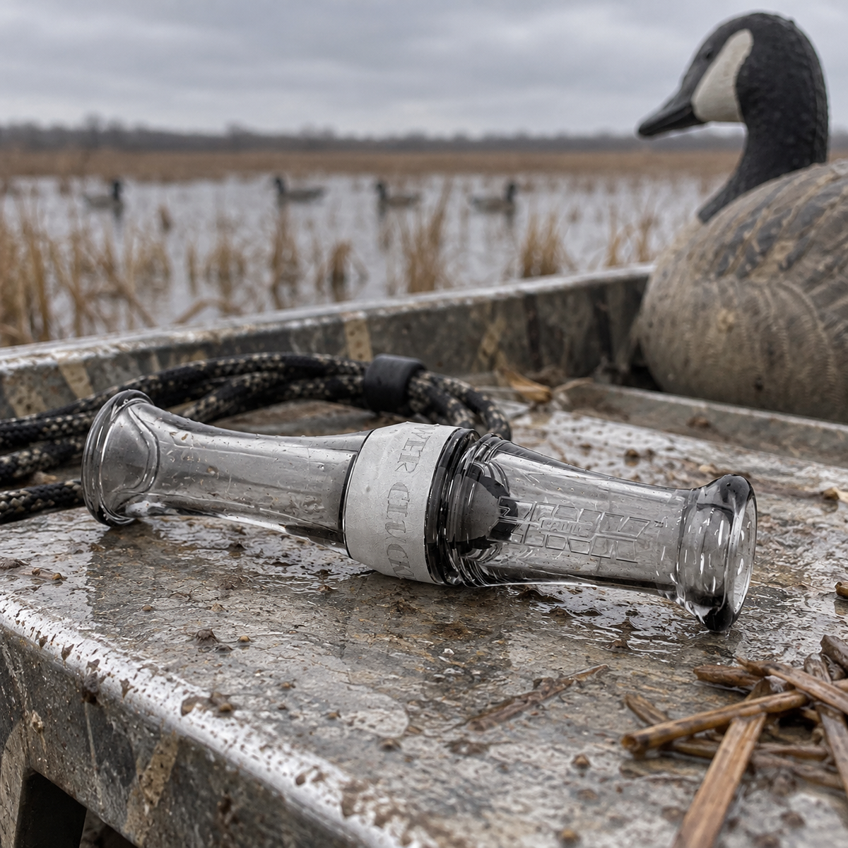 Zink PC-1 Polycarb Goose Call – Gun Smoke