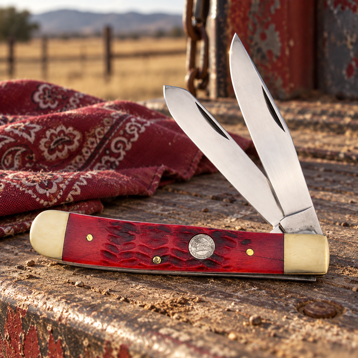 Frost Cutlery Ruby Bone Folder