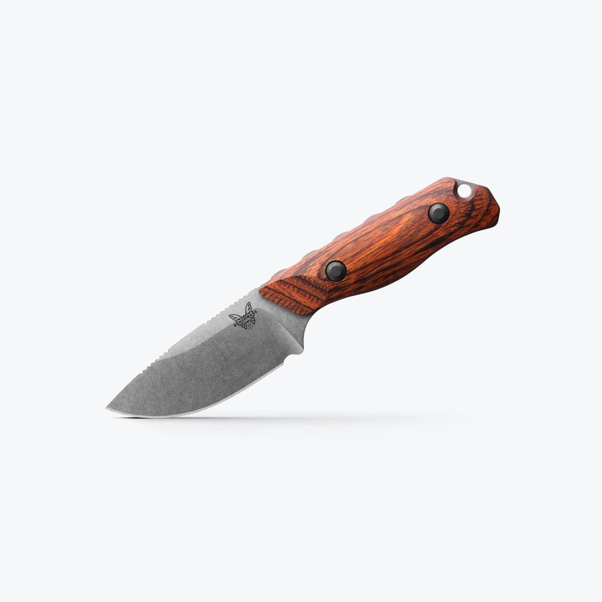 Benchmade Hidden Canyon Hunter 15017 fixed blade knife with stabilized wood handle