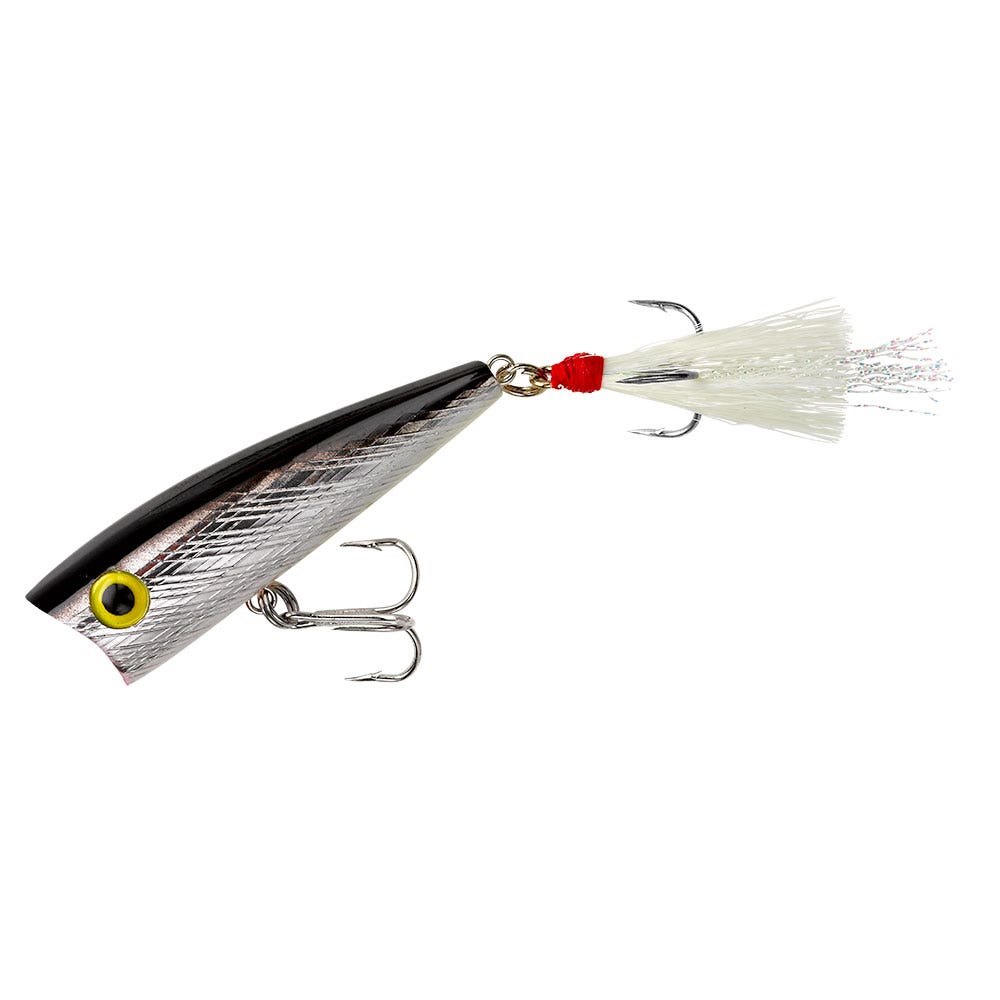 Rebel Pop-R P60 – 2.5" 1/4 oz - Silver/Black