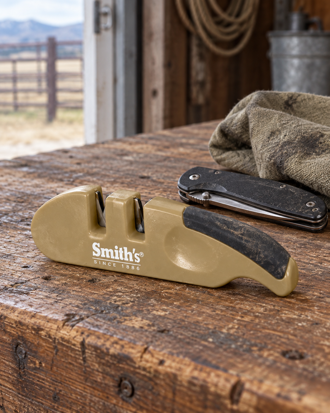Smith's Jiffy-Pro Handheld Sharpener