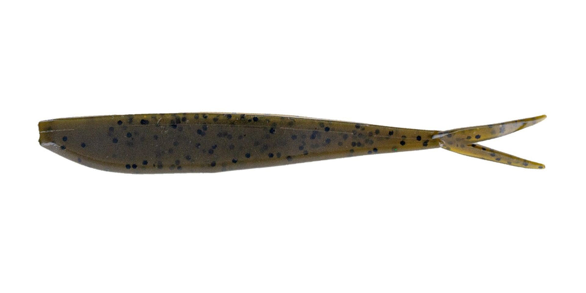 Big Bite Baits Scentsation Slim Minnow 4" – 10 Pack — Green Pumpkin