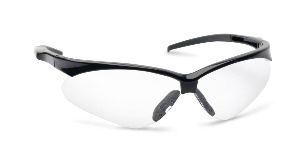 Walker’s Crosshair safety glasses — clear lenses