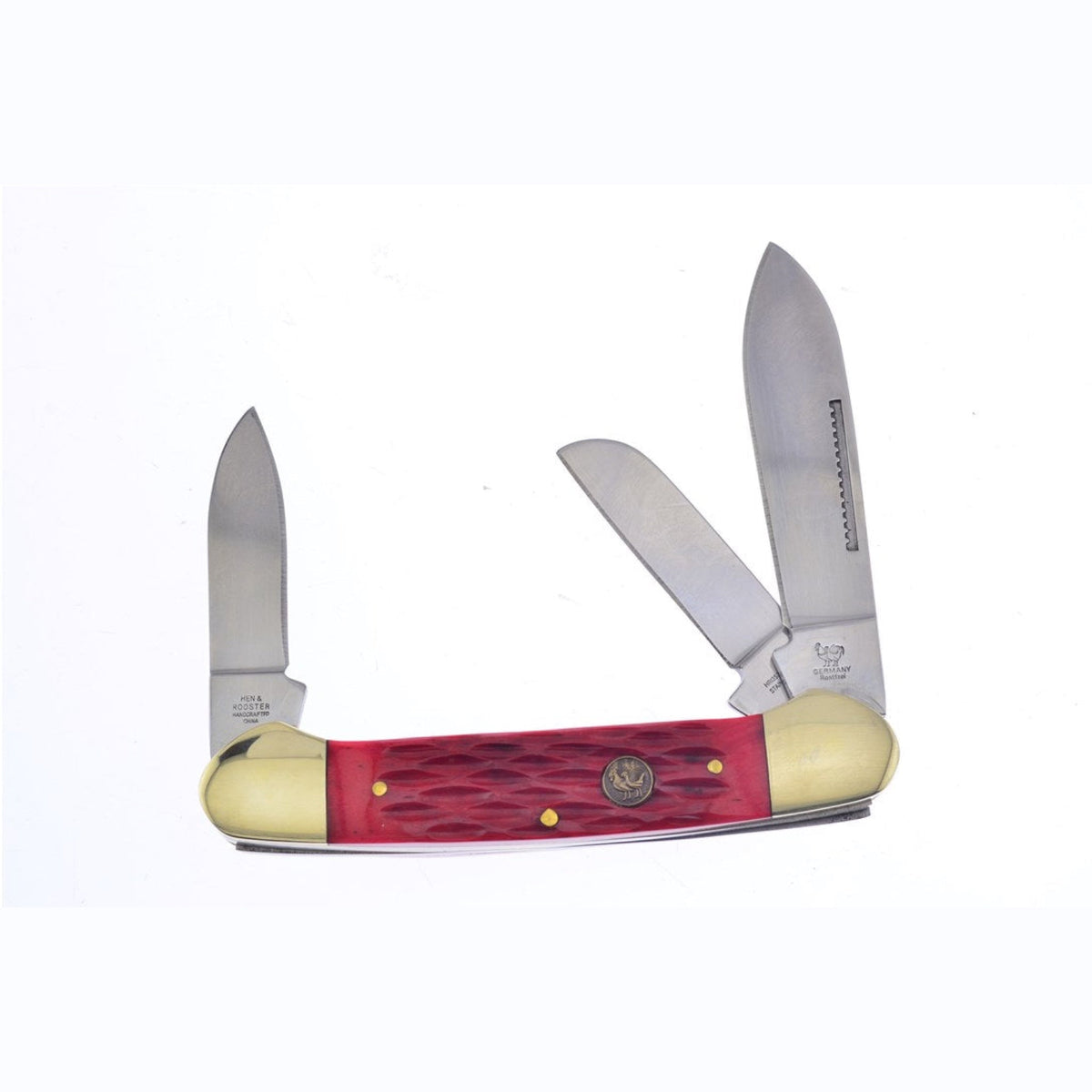 Hen and Rooster Red Pick Bone Gunboat HRI353S-RPB