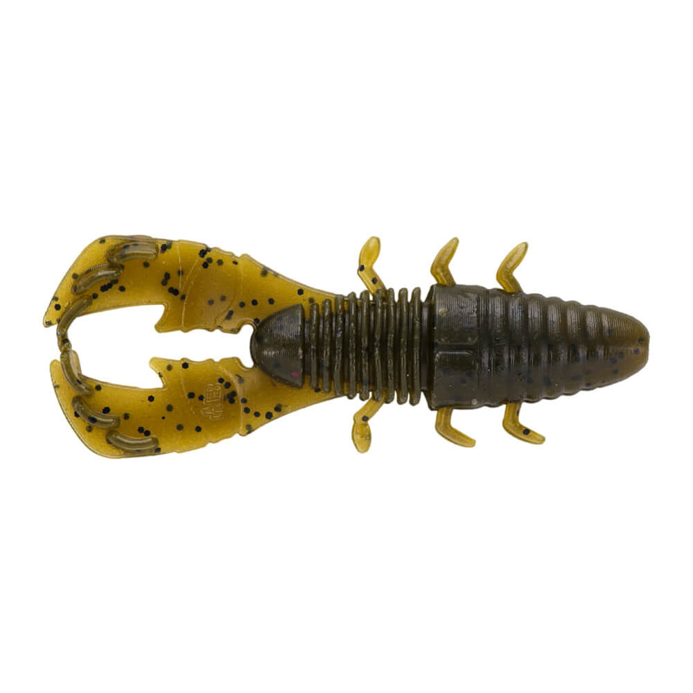 Yamamoto Yama Bug — Green Pumpkin Black Flake (297)