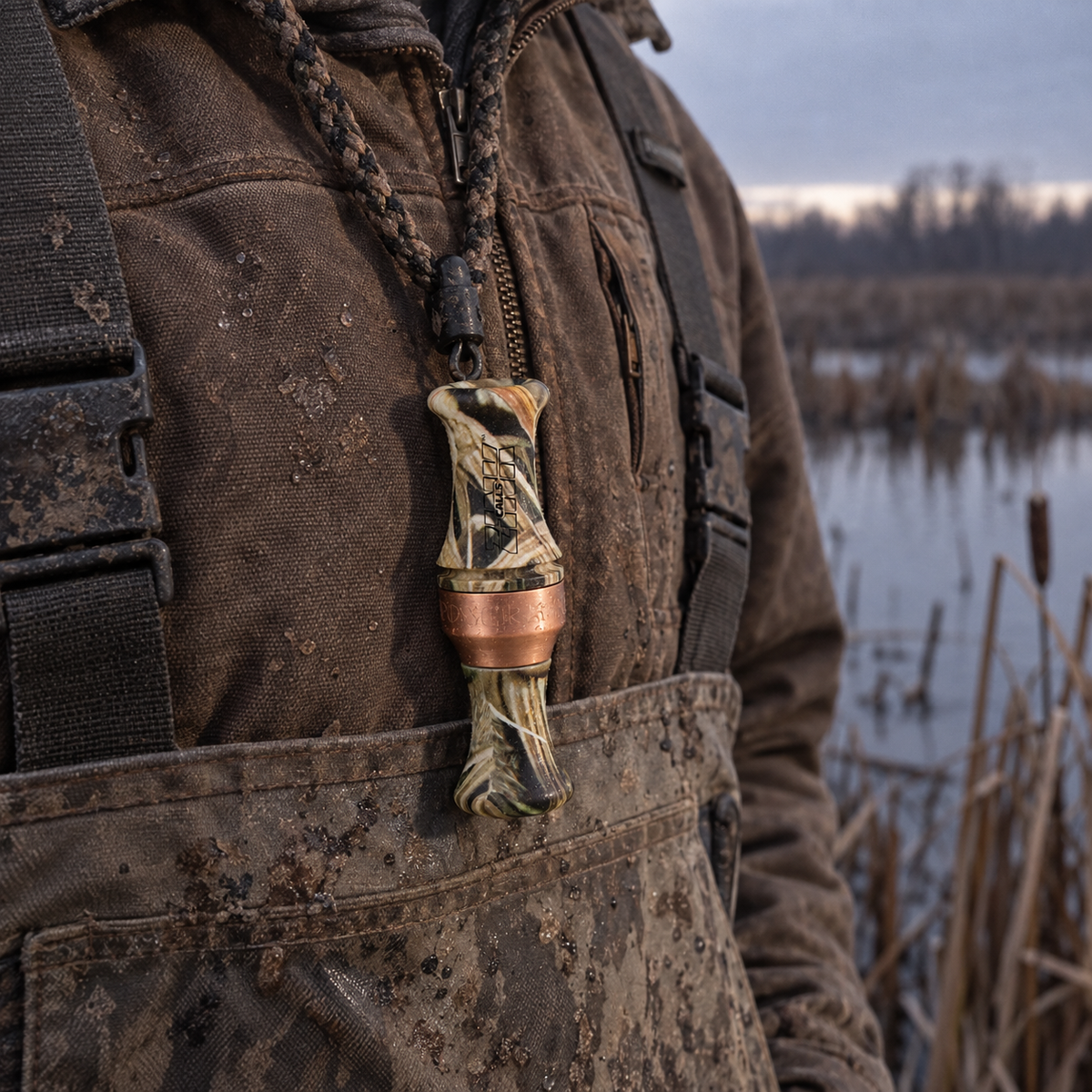Zink PH-2 Polycarb Duck Call – Mallard Green