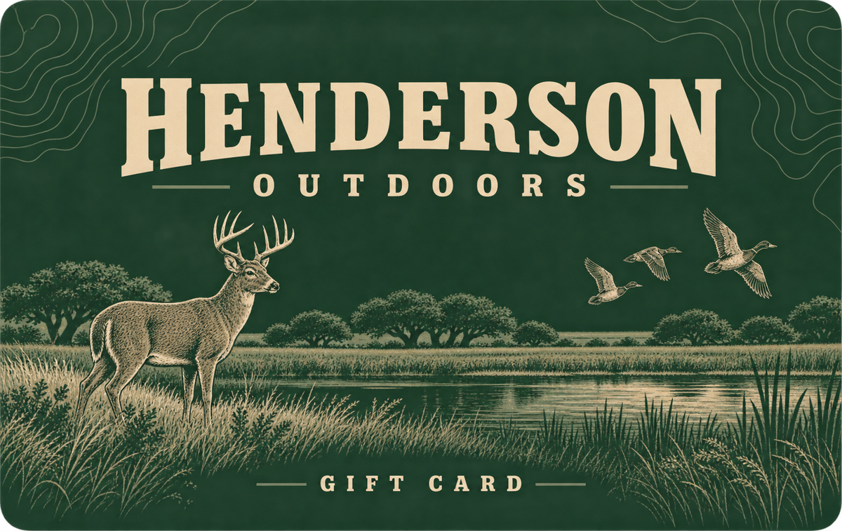 Henderson Outdoors gift card