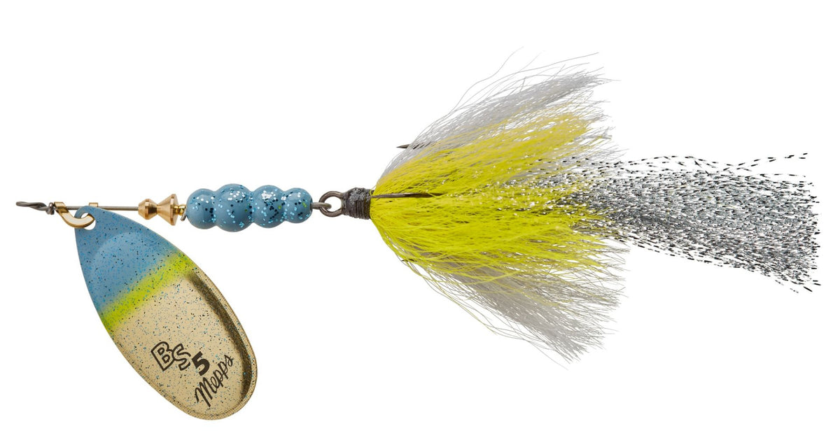 Mepps Bronze Slammer gold blade Sexy Shad 1/2 oz