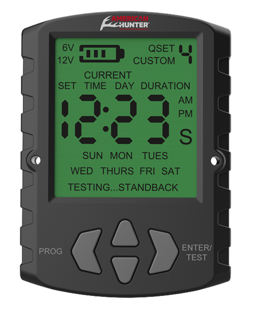 American Hunter universal digital feeder timer in package