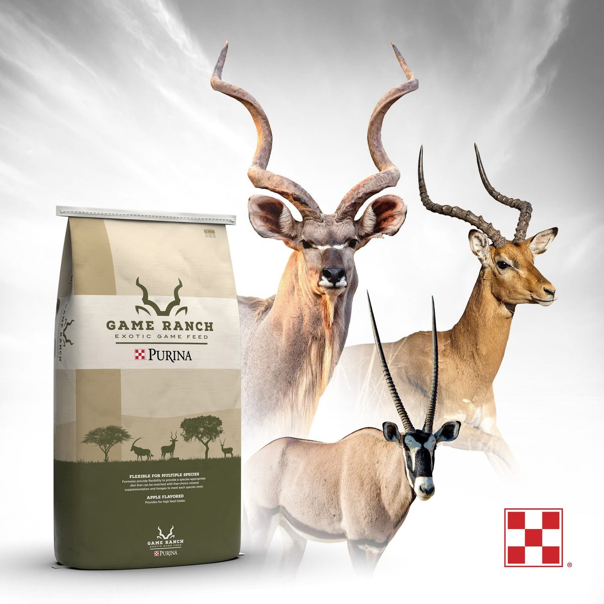 Purina Game Ranch exotic game feed 50 lb bag