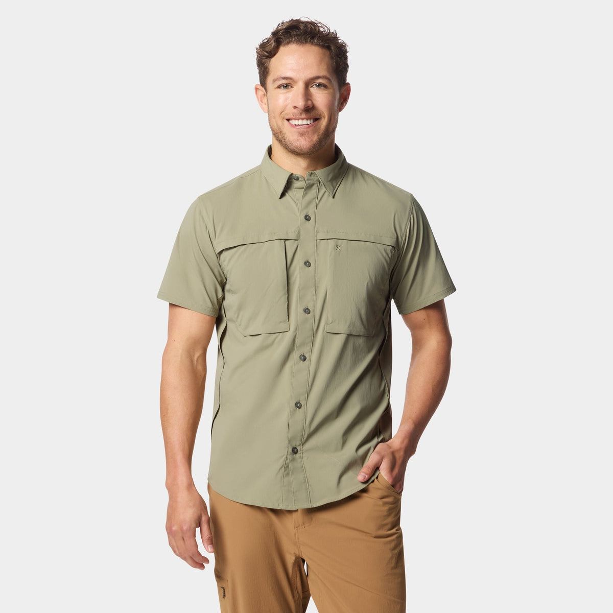 Duck Camp Men's Lightweight Fishing Shirt – Short Sleeve