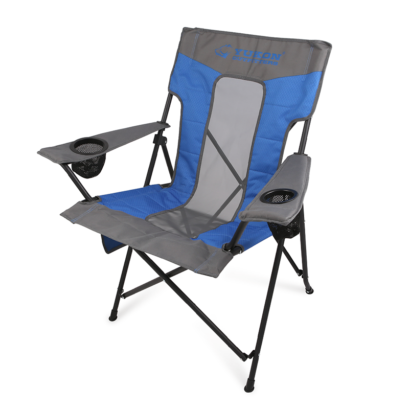 Yukon Outfitters Camp Chair - Blue/Grey