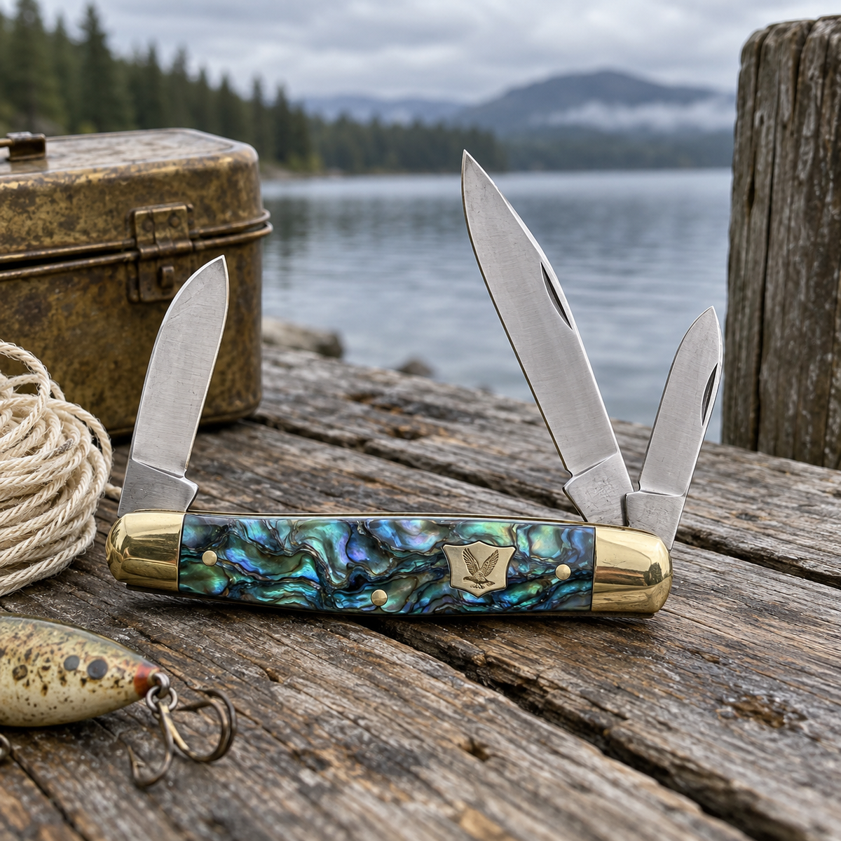 Eagle Edge Abalone Stockman