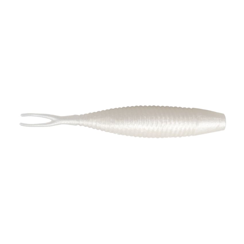 Yamamoto 3.5-inch Scope Shad in pearl white, full bait