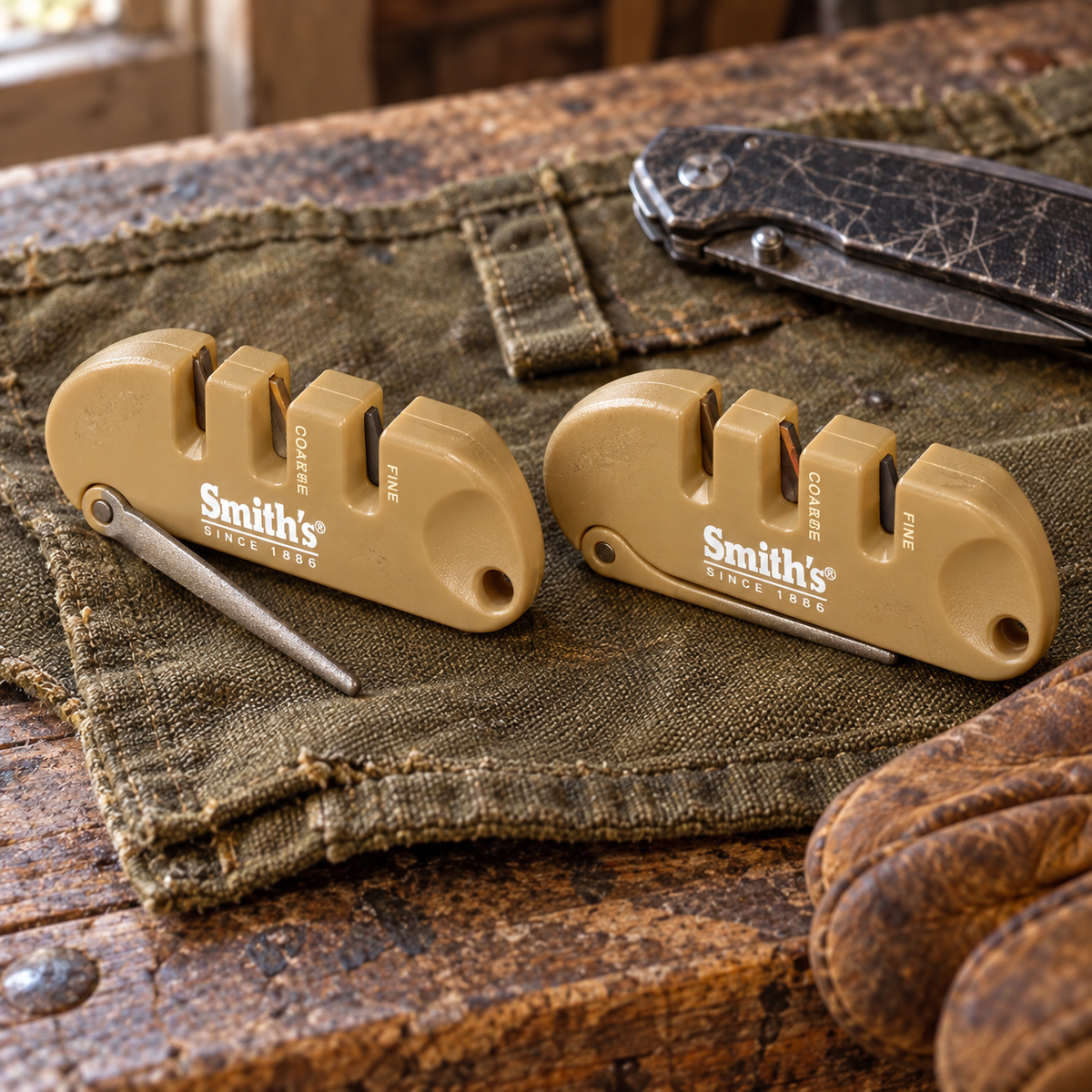 Smith's Pocket Pal Sharpener – 2 Pack
