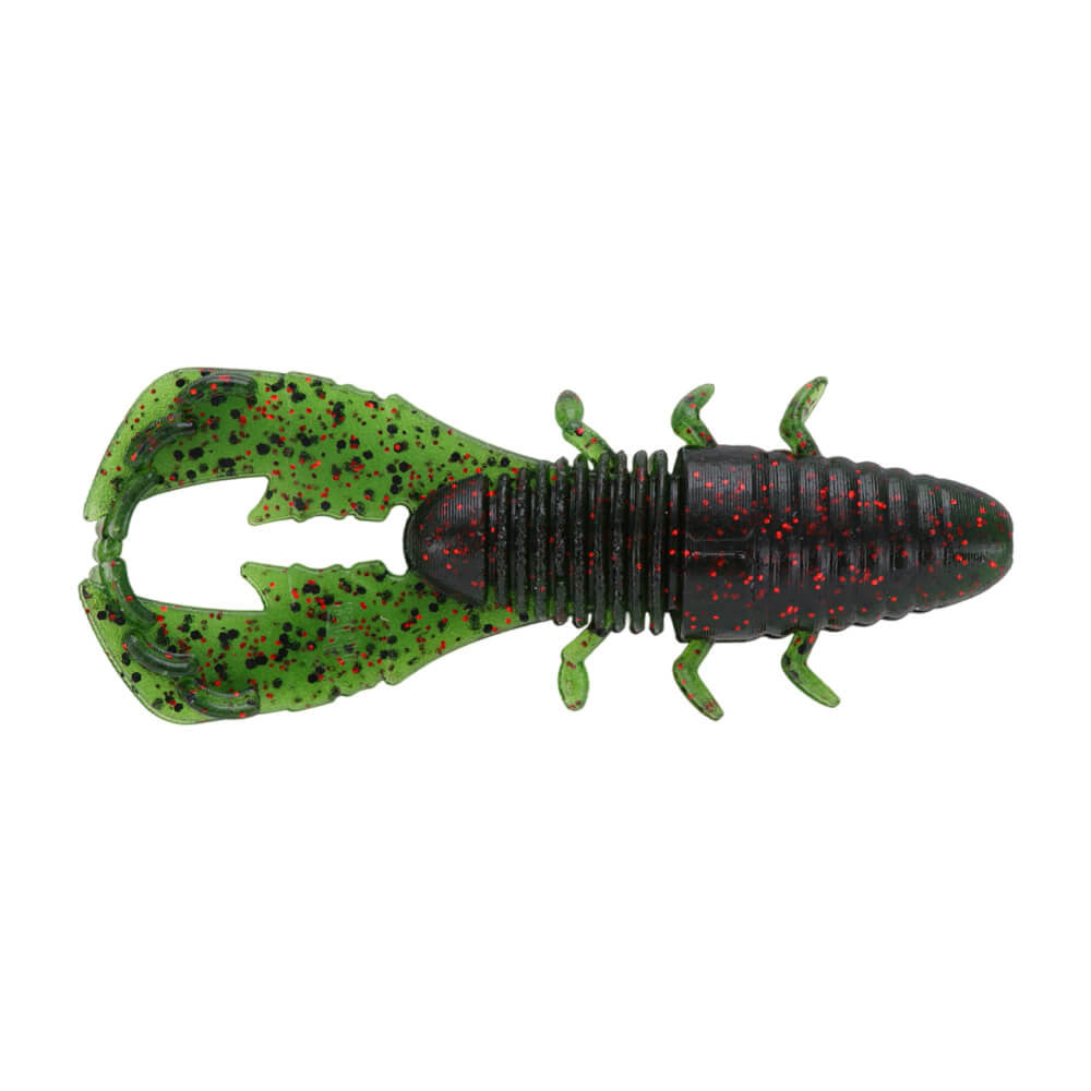Yamamoto Yama Bug — Watermelon Black and Red Flake (208)